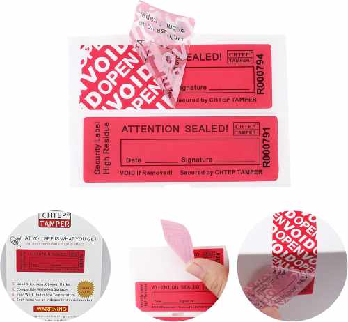 چاپ لیبل امنیتی